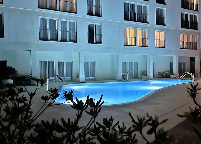 아파트 Superior Seaview Apt. With Pool